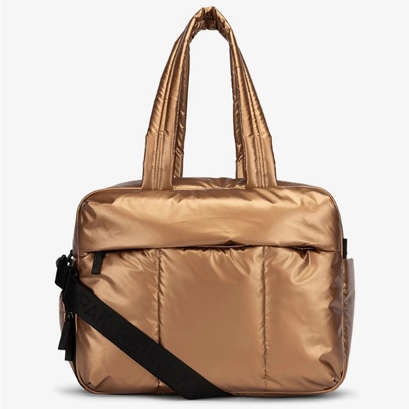 Calpak Handbags - Stylish Gold Tote Bag